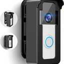 Ring Doorbell Mount, Anti-Theft Video Doorbell Angle Mount for Apartment with 50 to 130 Degree Adjustable, Ring/Blink Wireless Camera Doorbell Bracket Holder