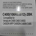 VersaLink C400/C405 Black High Capacity Toner Cartridge (5,500 Page/Pack) 2 Pack - Lvan 106R03512 Toner Cartridge Replacement for Xerox VersaLink C400 C405 Printer