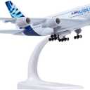 ANTSIR A380 Diecast Airplane Model  1/400 Scale Metal Prototype Plane for Gift Collectible