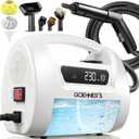 2026 Upgraded Handheld Steam Cleaner, 230F/3.5 Bar High-Pressure Portable Hand Held Steamer for Home & Car, 30s Heat-Up, Chemical-Free Deep Cleaning for Kitchen, Bathroom, Grout & Car Detailing-White