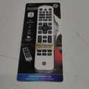 GE Rechargeable TV Remote Control, Universal Remote Control, Backlit Buttons, Samsung TV Remote Control Replacement for Smart TVs, Apple TV, Sony, Roku Replacement Remote, LG TV, 4-Device, 80984