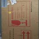 GLSLAND 26x38 Black Arched Bathroom Mirror - Aluminum Alloy Framed Wall- Matted Wall Mirrors for Bedroom, Entryway Mirrors for Wall (Round Edge-black)