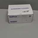 Ultrasonic Retainer Cleaner Machine 48kHz Denture and Aligner Cleaning Pod for Mouth Guards Night Guards Dental Trays Braces Toothbrushes Jewelry with 200ML Capacity (White)