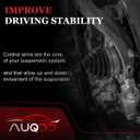 AUQDD 2Pc K500315 Suspension Front Lower Ball Joint Compatible With 2013-2017 Ho-nda Accord /2015-2020 Ac-ura TLX (Replace # 51220T2A305 MS60511 101-8074)