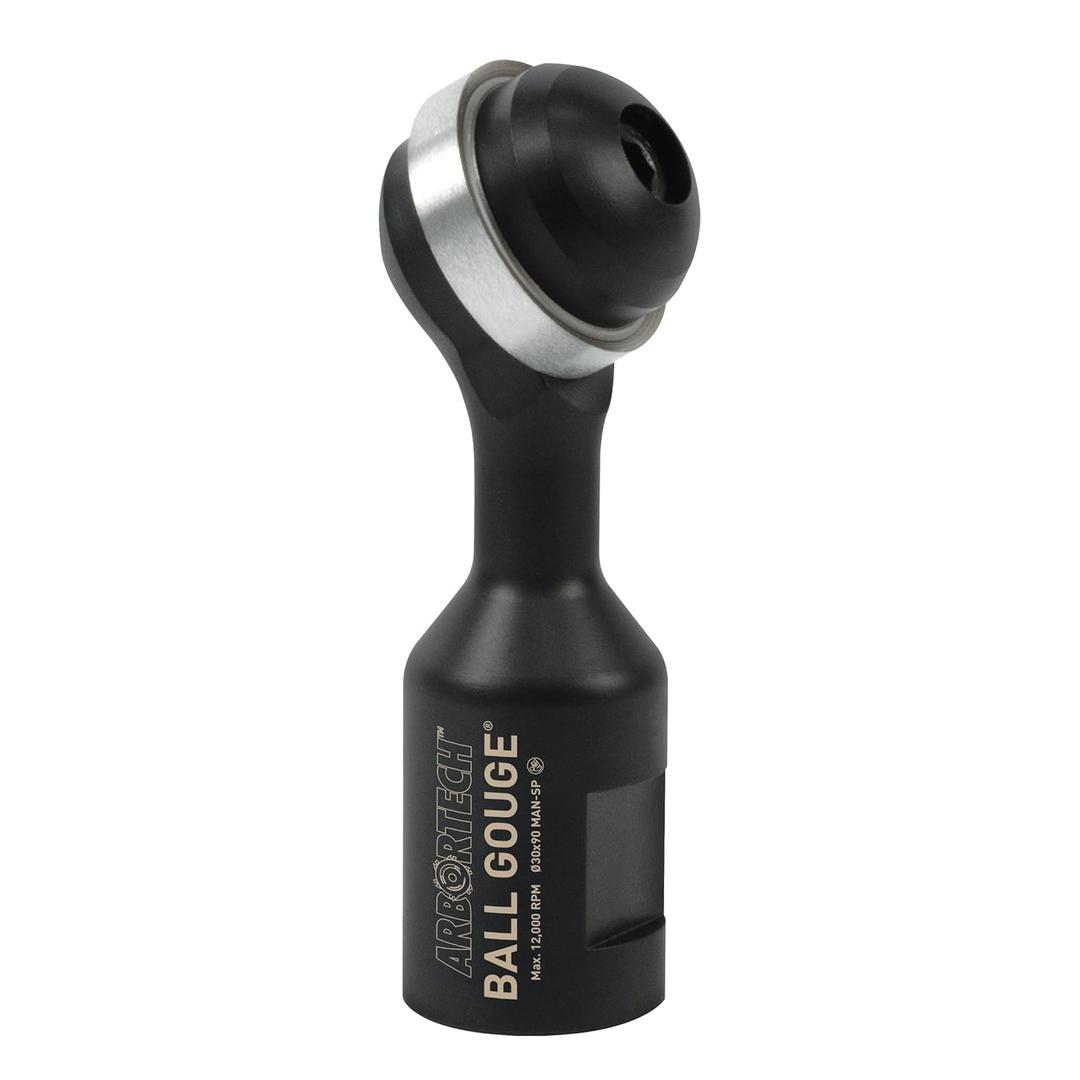 ARBORTECH Ball Gouge |  30 mm Spherical Shaped Wood Gouge Power Carving Attachment for Angle Grinder | BAL.FG.2000