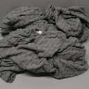 Vctops 4 Pieces Jacquard Plush Recliner Slipcovers Stretch Soft Sofa Couch Cover Anti-Slip Solid Color Furniture Protector with Elastic Bottom for Kids Cats Dogs (Dark Grey, 1 Seat)