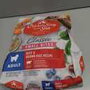 Chicken Soup for the Soul All Natural Premium Small Bites Adult Dry Dog Food, Real Meat First Ingredient, No By-Products, Supports Gut & Immune Health, Beef & Brown Rice, 4.5lb (4.5 Ounce (Pack of 1))