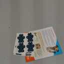 Anti-Slip Paw Stickers for Dogs Feet - Non-Slip Paw Pads for Traction on Hardwood & Tile Floors - Breathable Adhesive Friction Foot Grips for Senior & Injured Dogs  24 Pads (Size S)