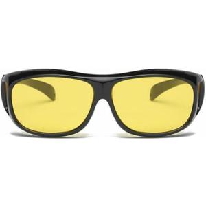 Macular Degeneration Glasses for Men/Women,Glasses for Macular Degeneration Aids, Glaucoma, Cataracts and Retinitis Pigmentosa for Outdoor and Indoor Yellow Lenses, Large Size