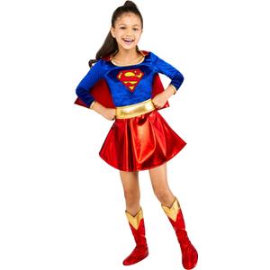 Rubie's girls Dc Superheroes Child's Supergirl Costume Small