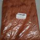 Biscaynebay Fall Tablecloth Rectangle Tables 60x102''-Rust Thanksgiving Autumn Harvest Gathering Jacquard Fabric Damask Table Cloths for 6 ft Kitchen Dinner Dining Outdoor Picnic Holiday Parties