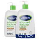 Cetaphil Body Lotion, Advanced Radiance Lotion with Shea Butter for Dry, Sensitive Skin, 16 oz Pack of 2, Fragrance Free, Hypoallergenic, Non-Comedogenic (16 Fl Oz (Pack of 2))
