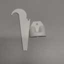 Vertical Surfboard Wall mount -Hidden Floating Display For Shortboards,Mid Lengths And Longboards