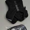 ZELUS Weighted Vest, 8lb Weight Vest with Reflective Stripe for Workout, Strength Training, Running, Fitness, Muscle Building, Weight Loss, Weightlifting (Black)