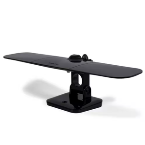 Philips Wing Mobile TV Antenna, Indoor Outdoor Attic Mount, Perfect for Tailgating and Camping, Long Range Antenna, Supports 4K 1080P VHF UHF, Compact Design, Smart TV Compatible, Black, SDV8412B/27 (Black)