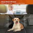 Vailge Dog Car Seat Cover, Dog Hammock for Car Backseat, Non Inflatable seat Cover for Back seat,Hard Bottom Back Seat Protector for Cars,Trucs & SUVs, Standard