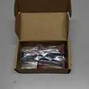 Phone Tripod Mount Adapter, Clip Tripod Monopod Selfie Stick Dual Cell Phone Holder Universal Cold Shoe Adapter for Vlog Live Streaming Video Recording