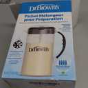 Dr. Brown's Baby Formula Mixing Pitcher with Adjustable Stopper, Locking Lid & No Drip Spout, Black, BPA Free, 36oz, 1 Pack