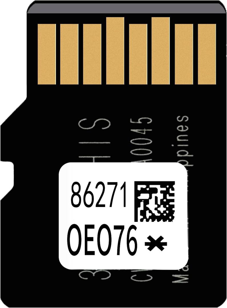 2024 Latest 86271-0E076 Navigation Micro SD Card Update Compatible with Toyota Tundra Prius 4Runner Corolla Avalon Camry RAV4 Tacoma Highlander GPS Map USA/Canada