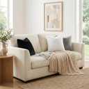Pallene Faux Fur Plush Lumbar Throw Pillow Covers 12x20 Set of 2, Soft Fluffy Couch Pillow Covers for Living Room, Grey