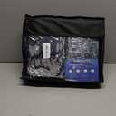 Comforter Set Full Size, Pentagram Retro 7 Pcs Bedding for Kids and Adults, Halloween Vintage Bed Sheet Sets with Fitted Sheet 2 Pillowcases & 2 Shams for Bedroom Bed Decor