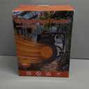 Buyplus Greenhouse Heater with Digital Thermostat, 1500W Outdoor Heaters for Patio, Overheat Protection & 3S Fast Heating, Electric Space Heater for Greenhouse, Patio, Garage, Flower Room, Silver