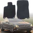 GXARTS Car Waterproof Floor Mats Carpet Full Set Fit for Mercedes-Benz SL-Class R230 2002 2003 2004 2005 2006 2007 2008 2009 2010 2011 | All-Weather Protect, Velour Automobile Floor Liner Accessories