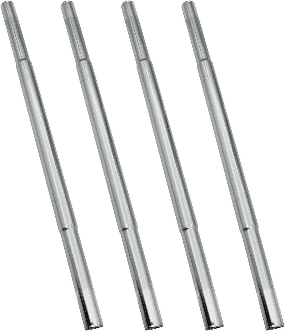 4 PCS Golf Club Extensions Steel Shaft 12.2Inch Golf Putter Shaft Extension for Iron/Wooden Golf Repair and Replacement of Equipment Parts