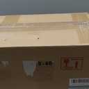 48" Recessed Ceiling Fan with Lights and Remote Control, Indoor Outdoor Wooden Ceiling Fan with 3 Wooden Blades for Patio, Living Room, Bedroom, Hallway (48-inch flush-mounted, Black + Walnut)