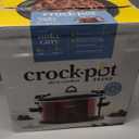 Crock-Pot 6-Quart Cook & Carry Oval Manual Portable Slow Cooker, Red - SCCPVL600-R
