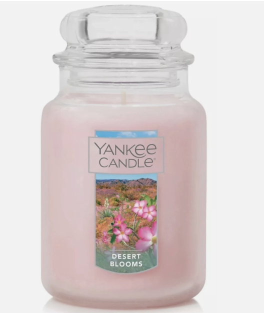 NWT! Yankee Candle DESERT BLOOMS 22 oz. Candle