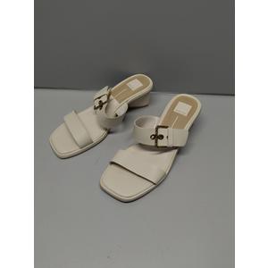 Dolce Vita Riva Sandals Ivory, Size 8
