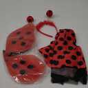 1 Set Cosplay Ladybug Costume for Includes Decorative Wand Tutu Skirt Ladybug Wings Headband for Halloween Parties Dress Up Stage Performances
