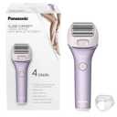 Panasonic Electric Shaver for Women, Cordless 4-Blade Shaver, Bikini Attachment, Pop-Up Trimmer, Wet Dry Operation, Electric Razors for Women - ES-AWL8AV (Purple)