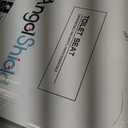 Angel Shield Durable Wood Veneer Natural Toilet Seat Metal Hinged Easy Clean Anti-scratch American Standard(Round,Dark Walnut) (Round-16.5)