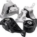 NewYall Engine Motor Mount and Automatic Transmission Mount Set for Chevrolet Cruze 1.4L 2011-2016
