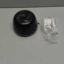 Ultrasonic Retainer Cleaner Machine 48kHz Denture and Aligner Cleaning Pod for Mouth Guards Night Guards Dental Trays Braces Toothbrushes Jewelry with 200ML Capacity (Black)