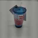 COOL GEAR 24oz Chiller 3-Pack - Patriotic | Double Wall Insulated, Top Shelf Dishwasher Safe, BPA-Free | Not for Hot Liquids, Handle with Care | Perfect for Summer, BBQs, and Celebrations