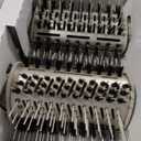 Shark HD430 FlexStyle Air Styling & Drying System, Powerful Hair Dryer Brush & Multi-Styler with Auto-Wrap Curlers, Paddle Brush, Oval Brush, Concentrator Attachment, Stone