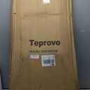 Teprovo Folding Hand Truck Dolly Cart,340LB Capacity Portable Aluminum Dolly Cart with Telescoping Handle and 7 Inch Rubber Wheels for Moving,Shopping,Travel,Office Use
