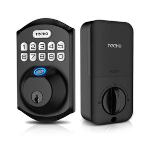 TEEHO TE002 Keypad Deadbolt with Fingerprint