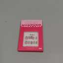 Press on Nails with Tools Kit, Short Oval Fake Nails in Dopamine Colors, Summer Cat Eye Gel Nails, Handmade Tips Cute & Vibrant Style for Women Daily & Pool Parties(Size S) (#305)