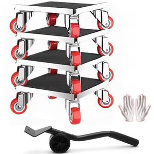 Heavy Duty Furniture Movers with 360° Sliders, 3000 lb Capacity, Furniture Lifter Jacks Tool Set, Non-Slip Gloves