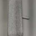 3 Pack Flat Mop Replacement Pad, 13" X 4.7" Microfiber Reusable Mop Pads Washable Mopping Pads Cleaning Mops Heads Cloth Replacement for Hardwood Floor Cleaning Wet Dry Use (White,Grey)