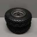 13x4.10-6 Tire & Wheel Assembly with Non-Directional Snow Tire  Heavy-Duty Replacement for Part 07101238, Compatible with Ariens Classic 24 CE Snow Blowers, 2 Pack