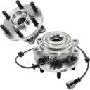 Aspligo 2Pcs 515065 Front Wheel Bearing Hub Assembly Compatible with Nissan Frontier 2005-2019, for Nissan Pathfinder 2005-2012 Xterra 2005-2013, for Suzuki Equator 2009-2012, 6 Lugs w/ABS