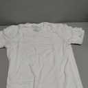 BAMBOO COOL Men's Undershirts V Neck, Moisture Wicking Soft T-Shirt, Stay Tucked Classic Fit, Tag-Free, 3-Pack (White, M)