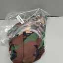 Kwunbwa Women's Baggy Cargo Jogger Jeans Barrel High Waisted Wide Leg Drawstring Y2K Loose Harem Denim Pants with Pockets (X-Large, Camo)