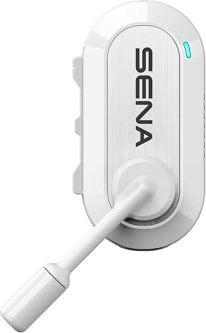 Sena BiKom 20 Outdoor Mesh Communication System, Lightweight, Weighing only 20 Grams (Dual Pack, White)