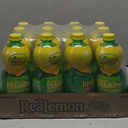 ReaLemon 100% Lemon Juice, 32 fl oz bottle (Pack of 12), Made with Lemon Juice from Concentrate, Gluten-Free, Sodium Free, Perfect Mixer to add to Cocktails and Marinades